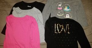 (5) 18/mo CIRCO long sleeved t's